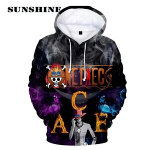 One Piece Monkey D Luffy 3D Print Hoodies For Men And Women Printed Thumb