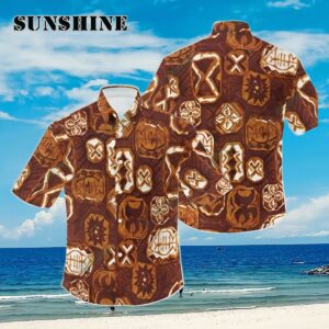 Penney Vintage 70s Bark Cloth Hawaiian Shirt Aloha Shirt Aloha Shirt