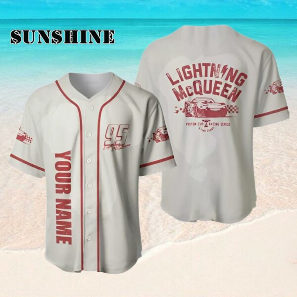 Personalize Lightning McQueen Baseball Jersey Hawaaian Shirt Hawaaian Shirt