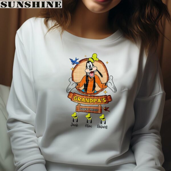 Personalized Disneyland Grandpas Goof Troop Goofy Dad Shirt 4 sweatshirt