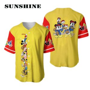 Personalized Mouse And Friends Baseball Jersey Custom Disney Jersey Printed Thumb