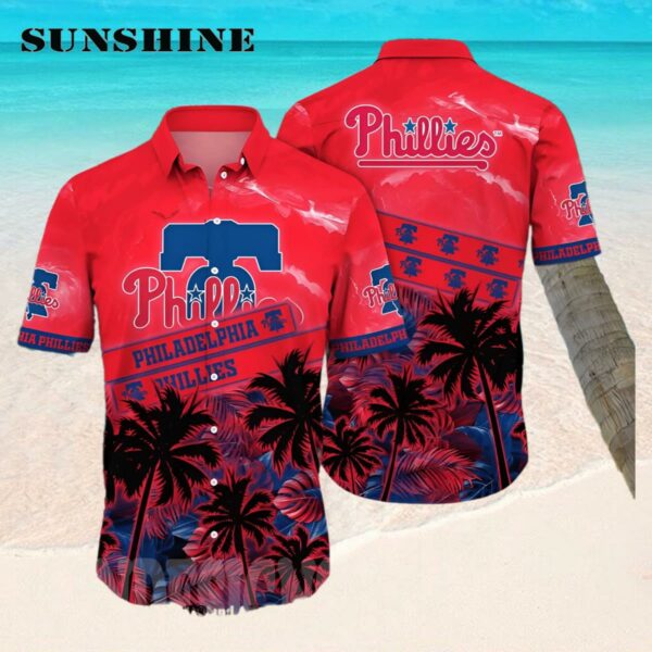 Philadelphia Phillies MLB Floral All Over Print Hawaiian Shirt Hawaaian Shirt Hawaaian Shirt