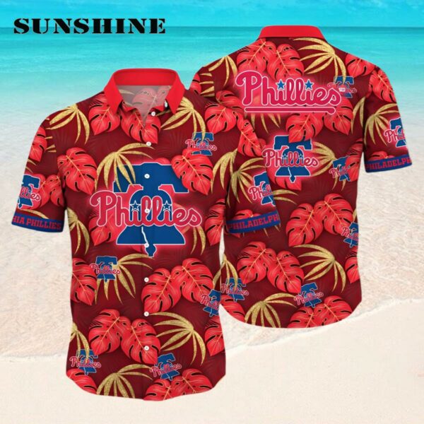 Philadelphia Phillies Sunset Palms Paradise Escape Hawaiian Shirt Hawaaian Shirt Hawaaian Shirt