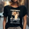 Prison Break 19 Years Of 2005 2024 Thank You For The Memories Signatures Shirt 2 women shirt