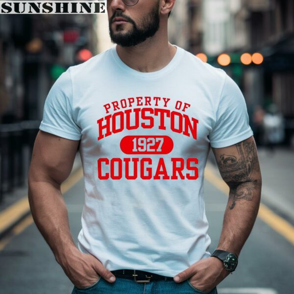 Property of Houston Cougars 1927 Shirt 2 men shirt