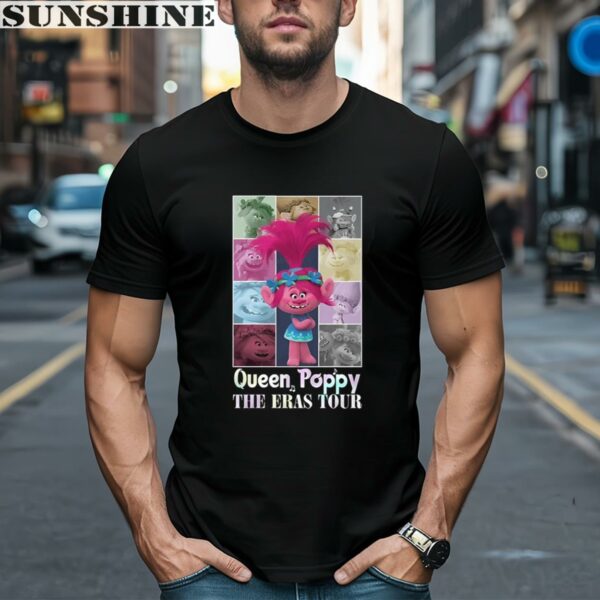 Queen Poppy The Eras Tour Trolls Band Together Shirt 1 men shirt