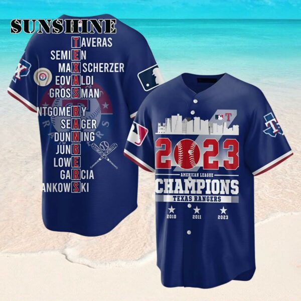 Rangers American League Champions Baseball Jersey Shirt Hawaaian Shirt Hawaaian Shirt