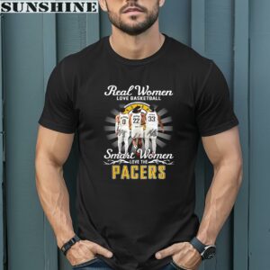 Real Women Love Basketball Smart Women Love The Indiana Pacers Shirt 1 men shirt