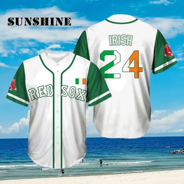 Red So Irish Celebration Baseball Jersey 2024 Giveaway Aloha Shirt Aloha Shirt