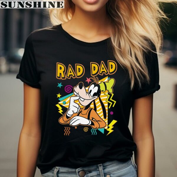 Retro 90s Disney Couples A Goofy Movie Goofy Rad Dad Son Max Fathers Day Shirt 2 women shirt