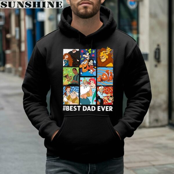 Retro Disney Character Best Dad Ever Shirt FatherS Day Gifts 4 hoodie