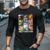 Retro Disney Character Best Dad Ever Shirt FatherS Day Gifts 5 long sleeve shirt