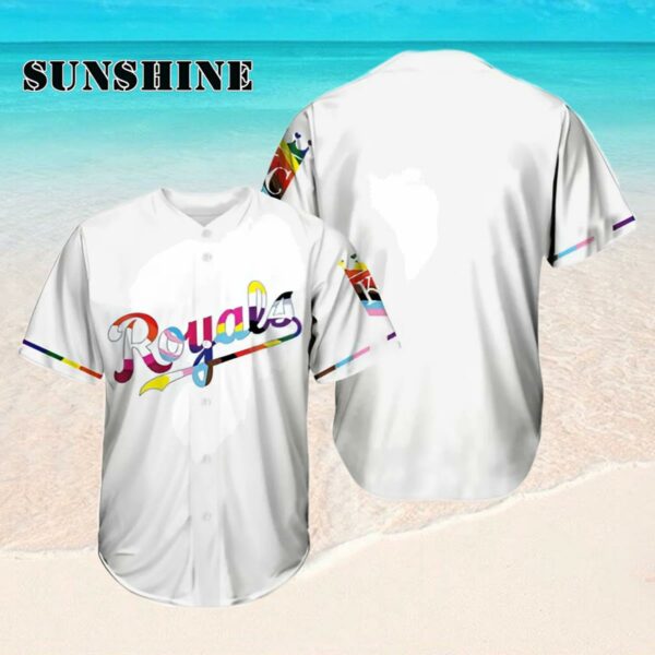 Royals Pride Day Baseball Jersey 2024 Giveaway Hawaaian Shirt Hawaaian Shirt
