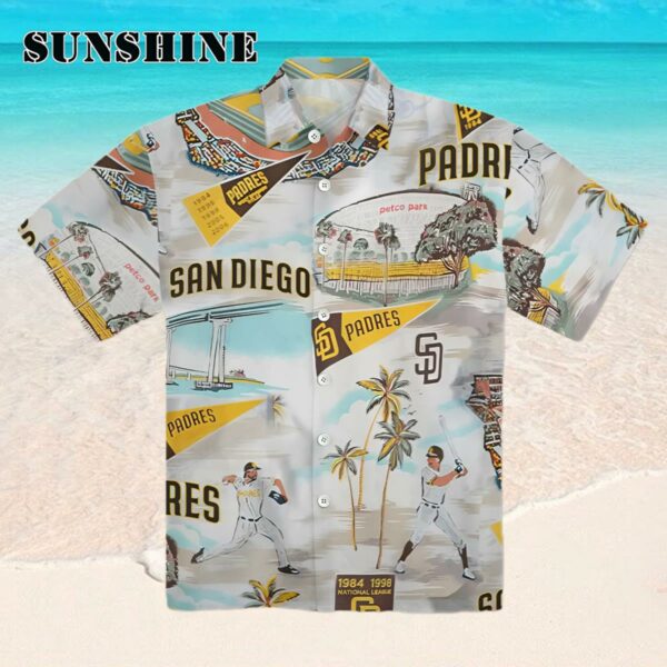 San Diego Padres Aloha Beach Summer Hawaiian Shirt Hawaaian Shirt Hawaaian Shirt
