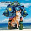 Shiba Inu Dog Lovers Starry Night Hawaiian Shirt Aloha Shirt Aloha Shirt