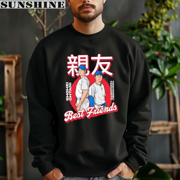 Shohei Ohtani And Yoshinobu Yamamoto Best Friends Los Angeles Dodgers Shirt 3 sweatshirt