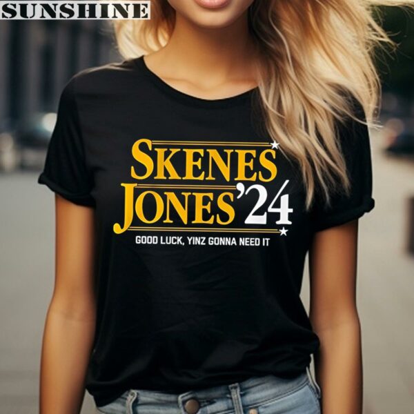 Skenes And Jones 2024 Good Luck Yinz Gonna Need It Shirt 2 women shirt