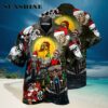 Skull Christmas Hawaiian Shirt Cotton Hawaiian Shirts Hawaiian Hawaiian