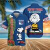 Snoopy Charlie Brown New York Rangers Hawaiian Shirts Printed Aloha