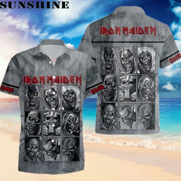 Somewhere In Time Iron Maiden Hawaiian Shirt Hawaiian Hawaiian