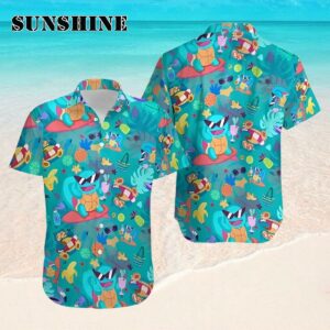 Squirtle Pattern Hawaiian Shirt Hawaaian Shirt Hawaaian Shirt