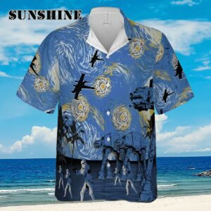 Star Wars Storm Trooper Starry Night Hawaiian Shirt Aloha Shirt Aloha Shirt