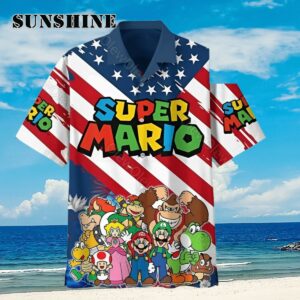 Super Mario America Hawaiian Shirt Aloha Shirt Aloha Shirt