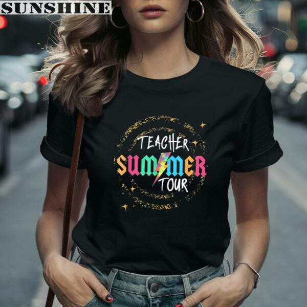 Teacher The Freedom Tour 2024 Summer Last Day of School Shirt 2 women shirt