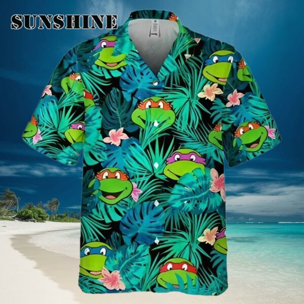 Teenage Mutant Ninja Turtles Button Up Hawaiian Shirt Hawaiian Hawaiian