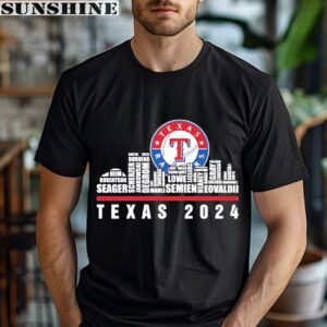 Texas Rangers Roster 2024 Shirt 1 men shirt
