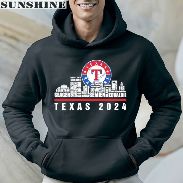 Texas Rangers Roster 2024 Shirt 4 hoodie