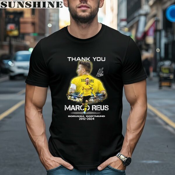 Thank You Marco Reus Borussia Fortmund 2012 2024 T Shirt 1 men shirt
