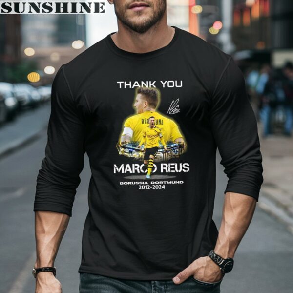 Thank You Marco Reus Borussia Fortmund 2012 2024 T Shirt 5 long sleeve shirt