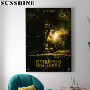The Batman 2 Poster Movie Home Decor Canvas