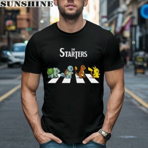 The Starters Poke Abbey Road Pokes Crossover Tee The Beatles inspired Poke 1 men shirt