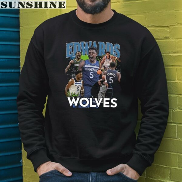 Timberwolves Anthony Edwards Wolves Shirt 3 sweatshirt