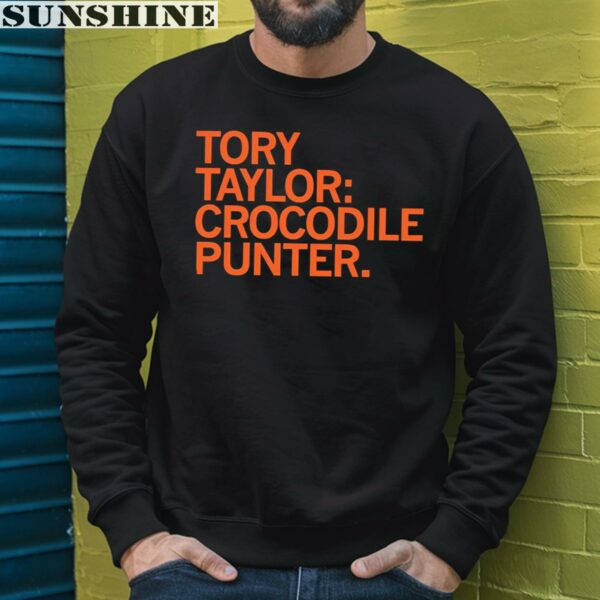 Tory Taylor Crocodile Punter shirt 3 sweatshirt