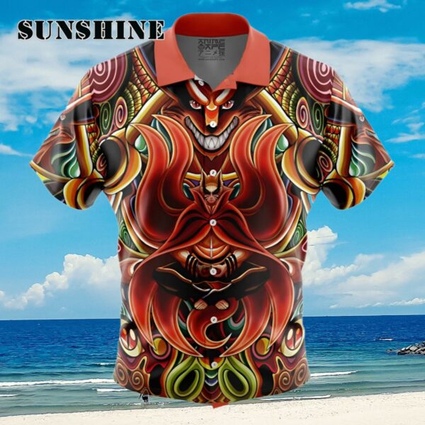 Trippy Uzumaki Naruto Baryon Mode Boruto Button Up Hawaiian Shirt Aloha Shirt Aloha Shirt