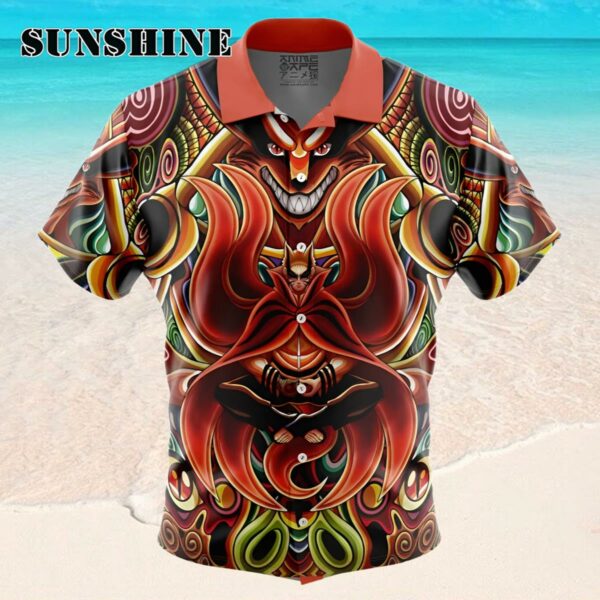 Trippy Uzumaki Naruto Baryon Mode Boruto Button Up Hawaiian Shirt Hawaaian Shirt Hawaaian Shirt