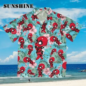 Tropical Deadpool Marvel Summer Vibe Hawaiian Shirt Aloha Shirt Aloha Shirt
