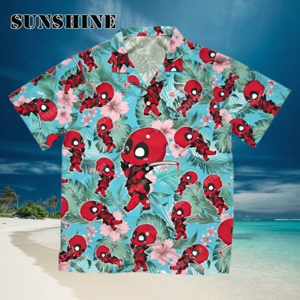 Tropical Deadpool Marvel Summer Vibe Hawaiian Shirt Hawaiian Hawaiian