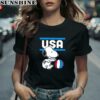 USA Snoopy Basketball Shirt 2 women shirt