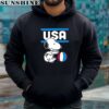 USA Snoopy Basketball Shirt 4 hoodie