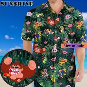 Video Game Characters Hawaiian Shirt Honeymoon Vacation Printed Aloha
