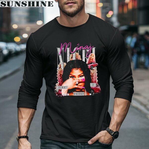 Vintage Bootleg Nicki Minaj Tour 2024 Shirt 5 long sleeve shirt