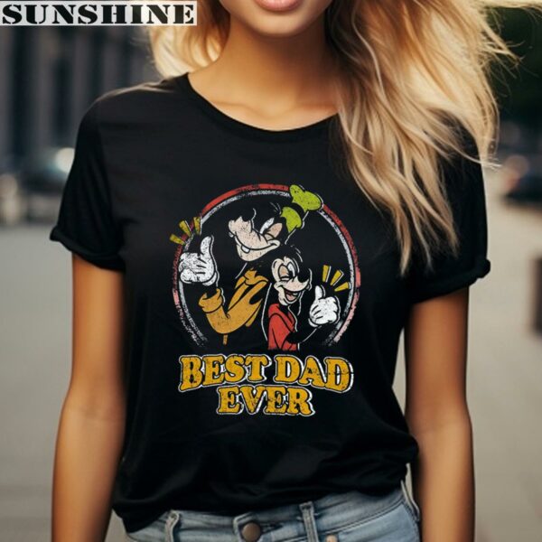 Vintage Disney Best Dad Ever Shirt Gifts For FatherS Day 2 women shirt