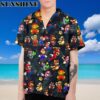 Vintage Super Mario With Flower Hawaiian Shirt Printed Aloha