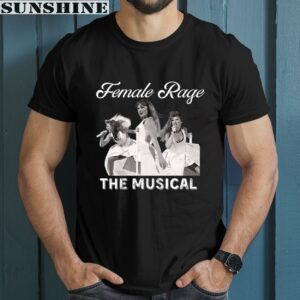Vintage Taylor Swift TTPD Female Rage The Musical Shirt 1 men shirt