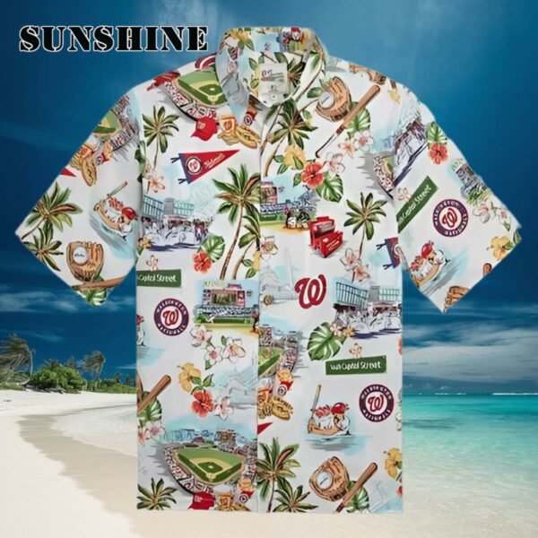 Washington National's Fit Scenic Hawaiian Shirt Hawaiian Hawaiian