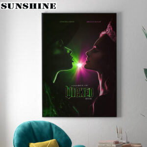 Wicked Musical Movie Poster Canvas Home Decor
